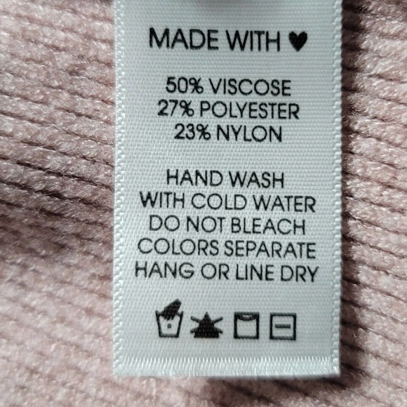 Arula Sweater Size XL Pink Peony V-Neck Long Sleeve Pullover - Picture 5 of 6